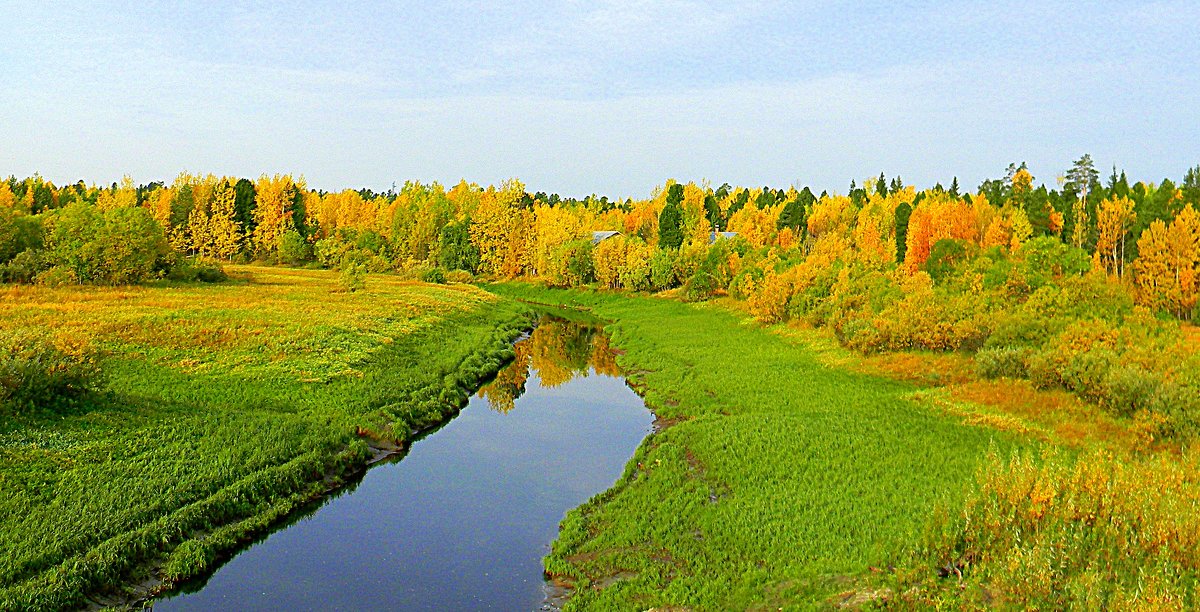 река, впадающая в осень - Надежда Ерыкалина