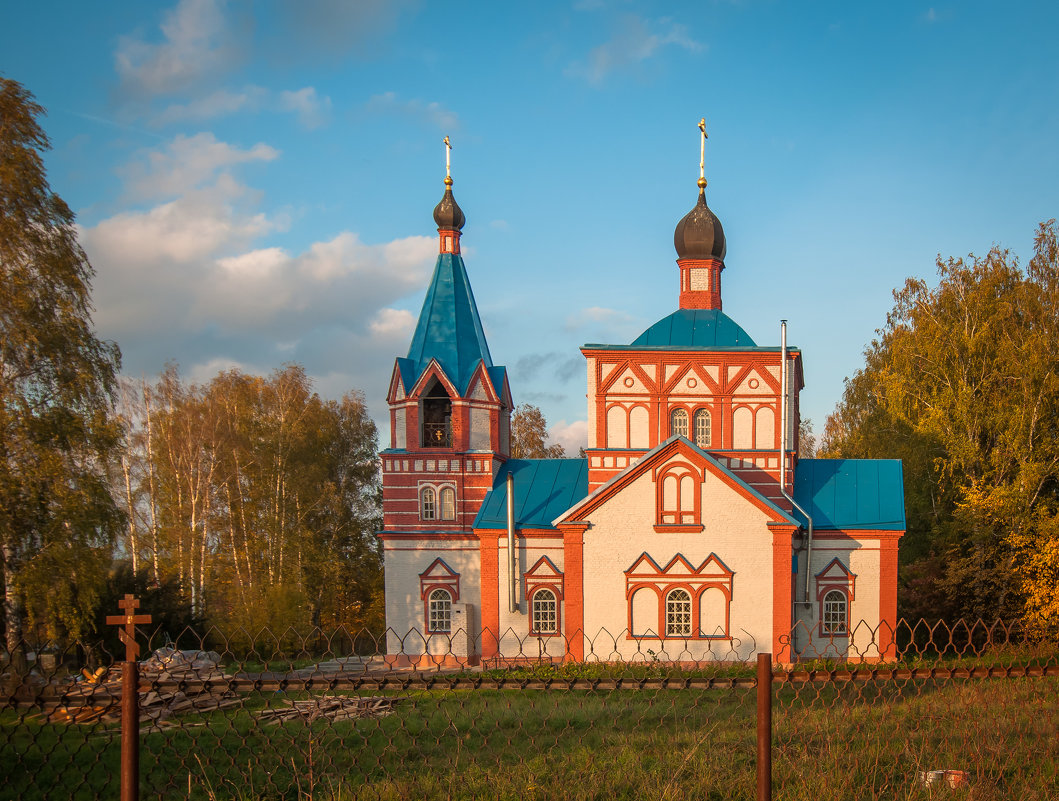 Храм Георгия Победоносца в Романово Калужской