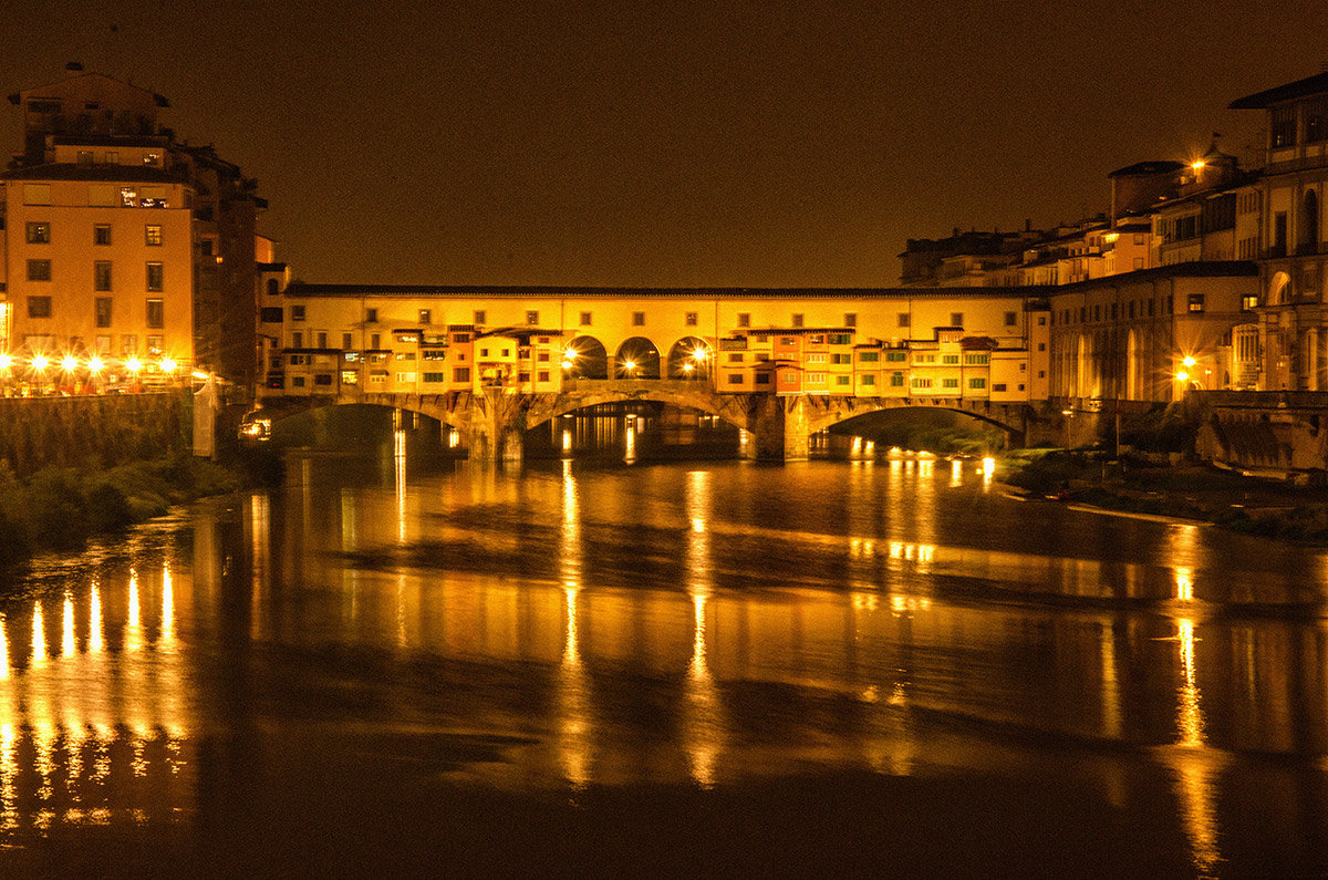 Ponte Vecchio ("Золотой мост"). Флоренция - Владимир Горубин