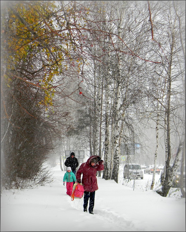 снегопад в октябре - Надежда Ерыкалина