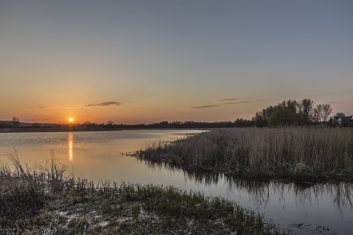 Закат на белом озере - Юрий Клишин