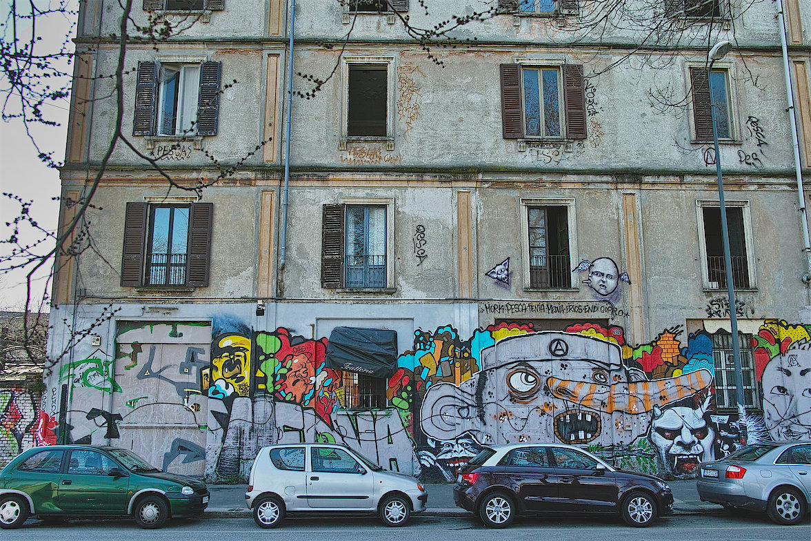 Граффити в Милане - Андрей Спиридонов