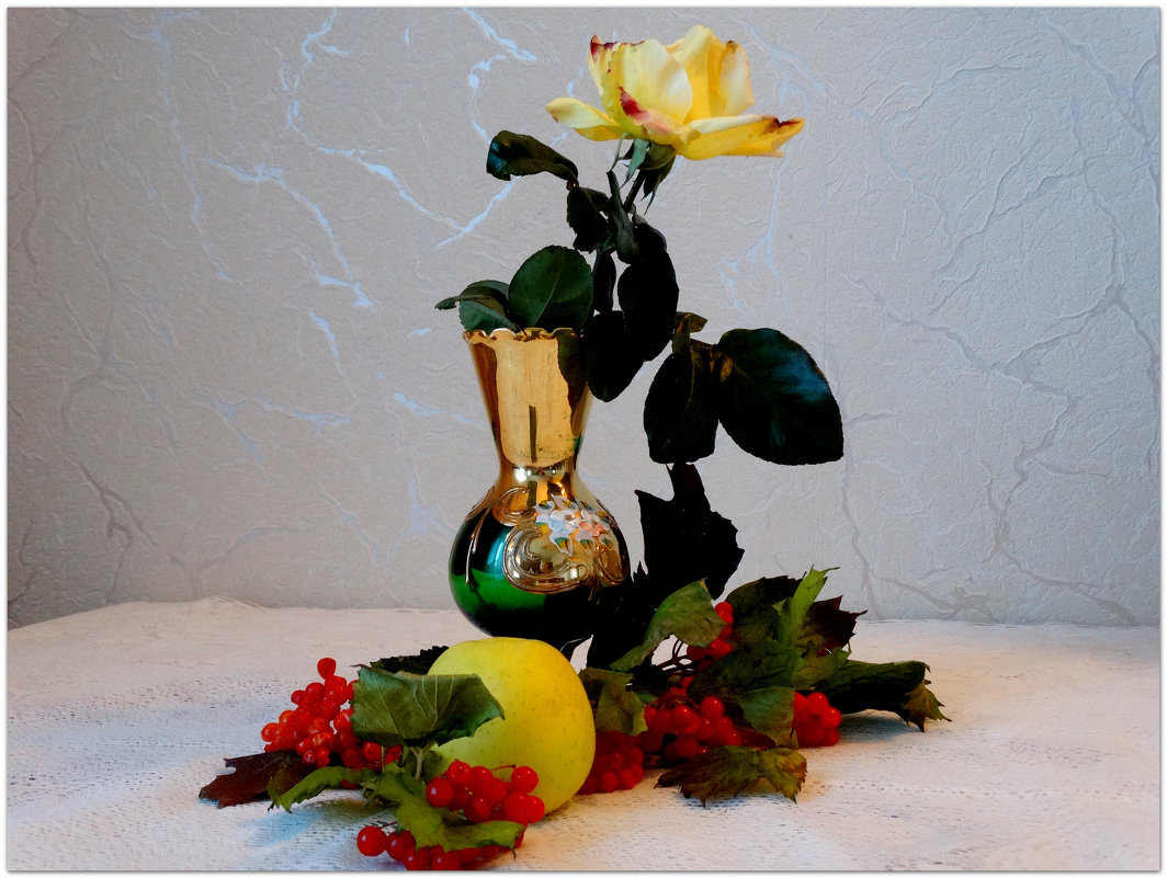 Роза в венецианской вазочке... - Тамара (st.tamara)