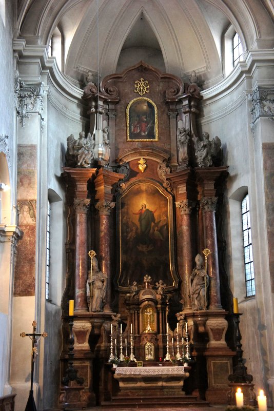 Церковь Нидермюнстеркирхе (Niedermünsterkirche), XII-XVII  веков - Елена Павлова (Смолова)