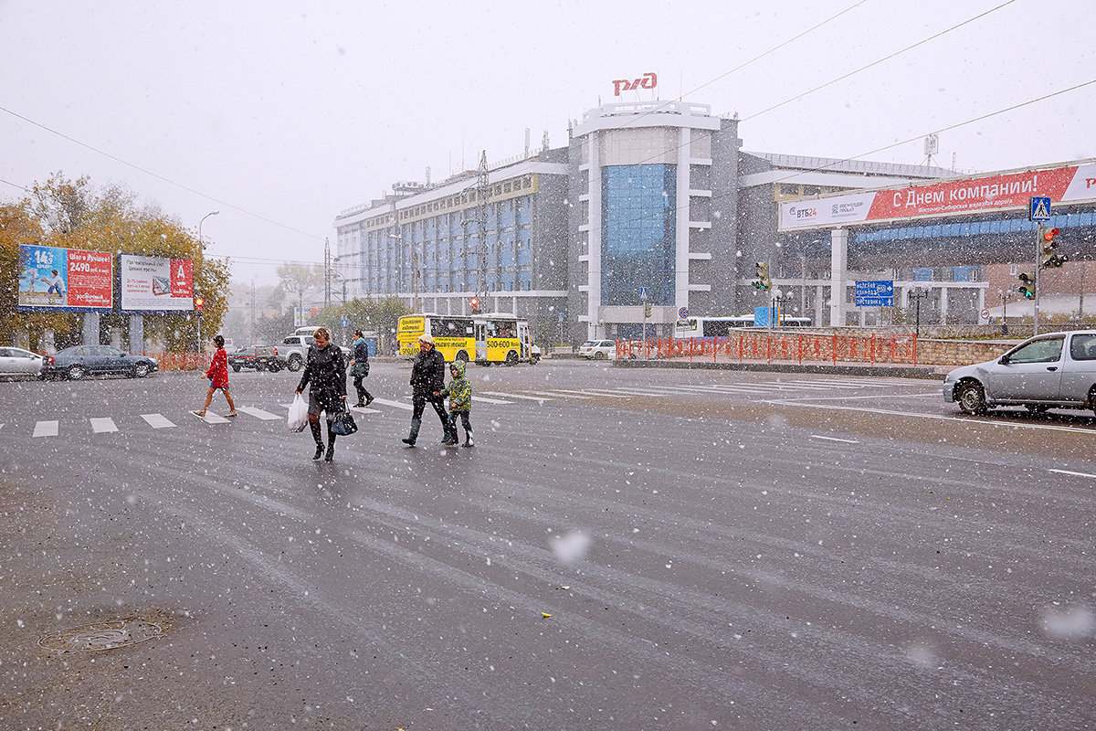 Первый снег в Иркутске - Алексей Белик