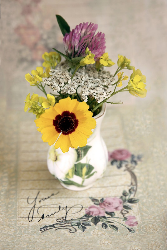 Букет сентябрьских цветов - Ирина Виниченко
