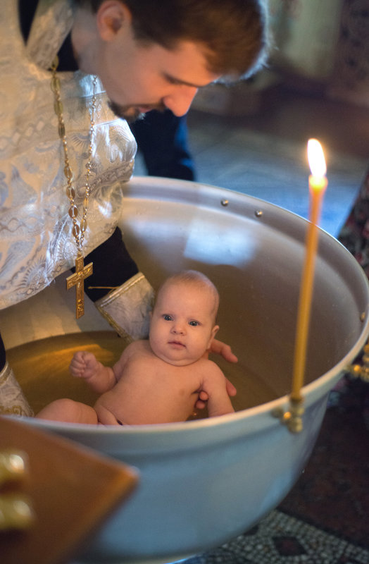 Крещение - Мария Кривошеина