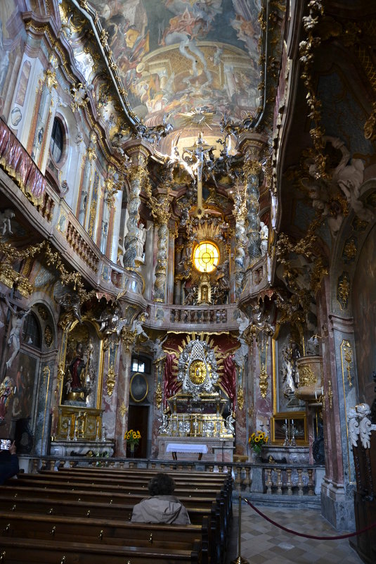 Церковь Азамкирхе...(Asamkirche) - zhanna-zakutnaya З.