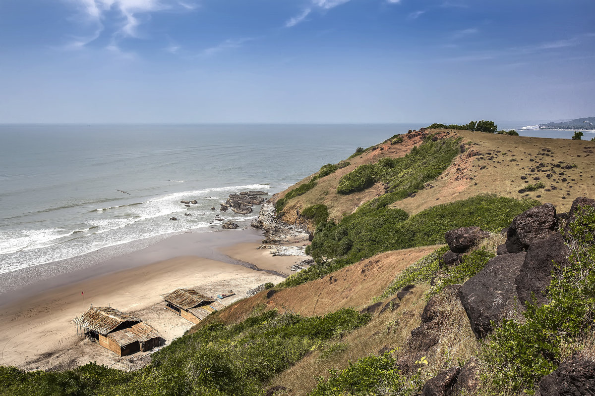Дикий пляж "Арамболь" на Северном Гоа...Индия... :: Александр Вивчарик – Социальная сеть ФотоКто
