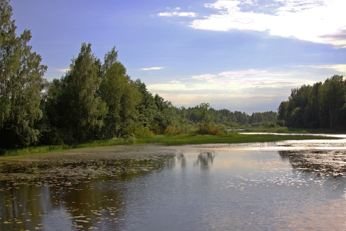 Речка впадает в озеро - Наталья 