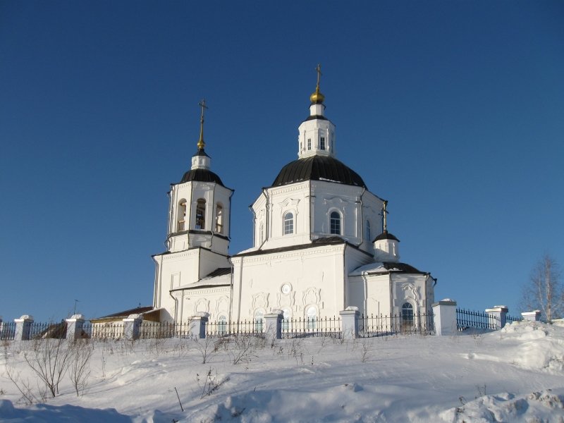 Сельская церковь - Вера Андреева