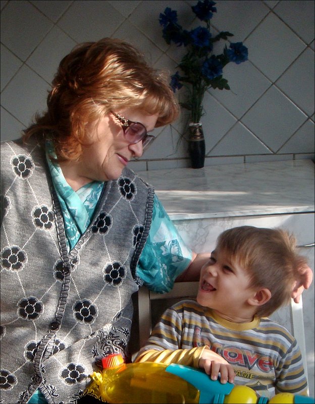 Бабушка и внучек - Нина Корешкова