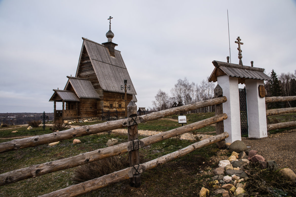 Деревянная церковь в Плесе - Иван Щербина