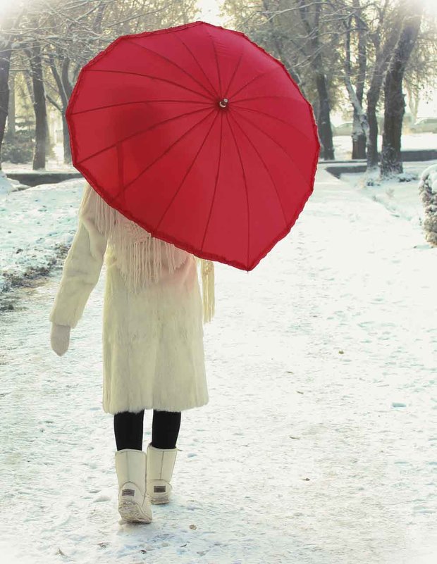 Красный зонтик - Aliya Amazbekova