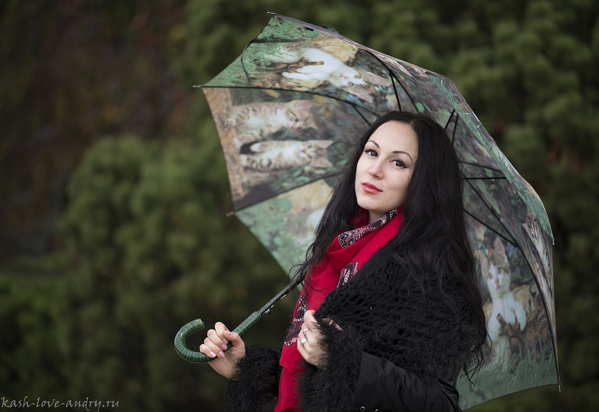 Девушка с зонтиком - Анастасия Kashmirka