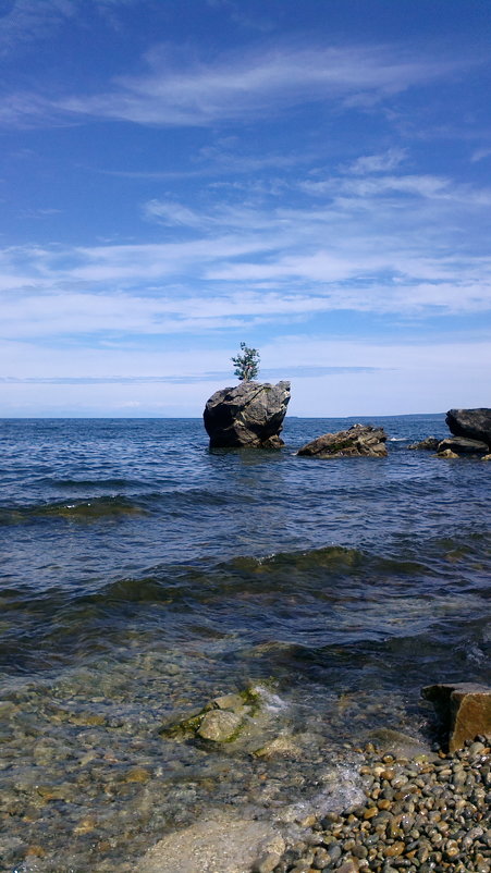 Камень "Черепаха" на Байкале - Полина Комарова
