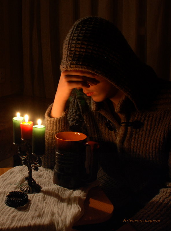 Мне каждый вечер зажигают свечи... - Anna Gornostayeva