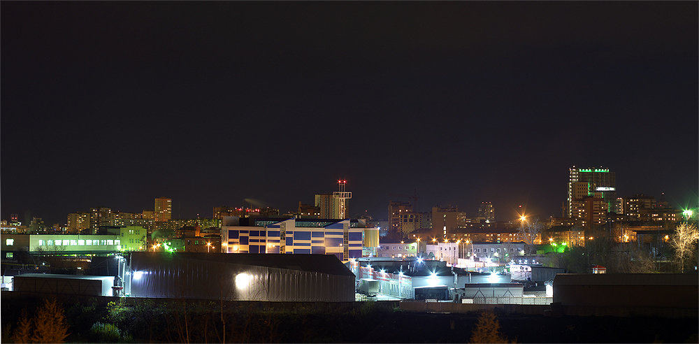 Пермь, городская панорама - Дмитрий Зубенин