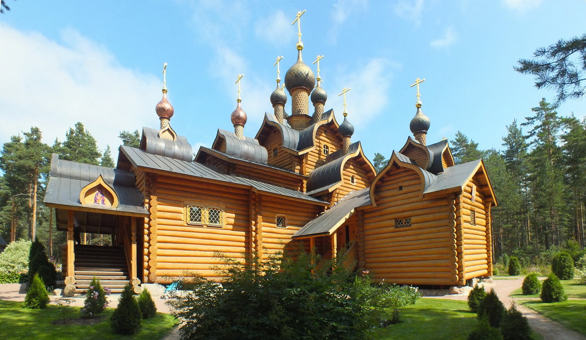 Храмовый комплекс с церковью Всех Святых в п. Сосново - Николай 