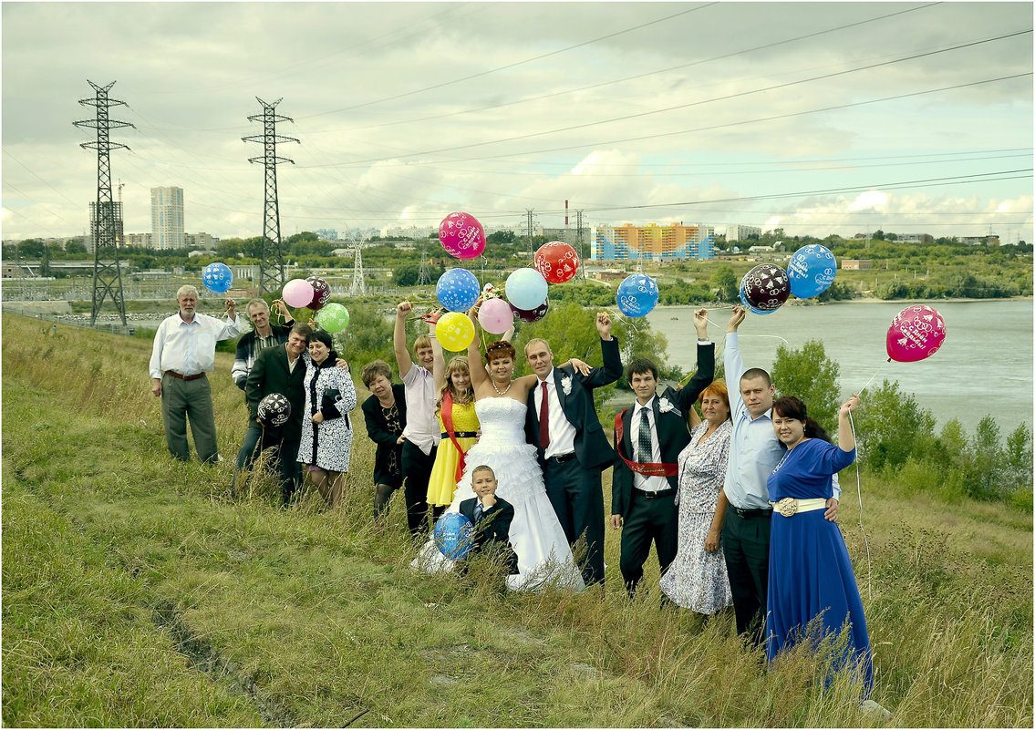 Цветные  шары - Дмитрий Конев