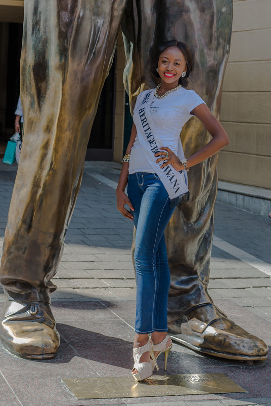 Мисс Ботсвана. Конкурс красоты "Наследие Африки 2014". Йоханенсбург. ЮАР - Ирина Кеннинг