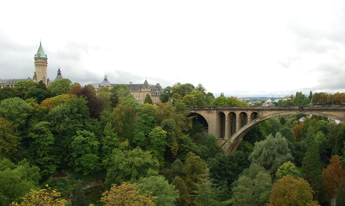 Мост Адольфа или Новый мост, которому сто лет. Люксембург. - Lara 