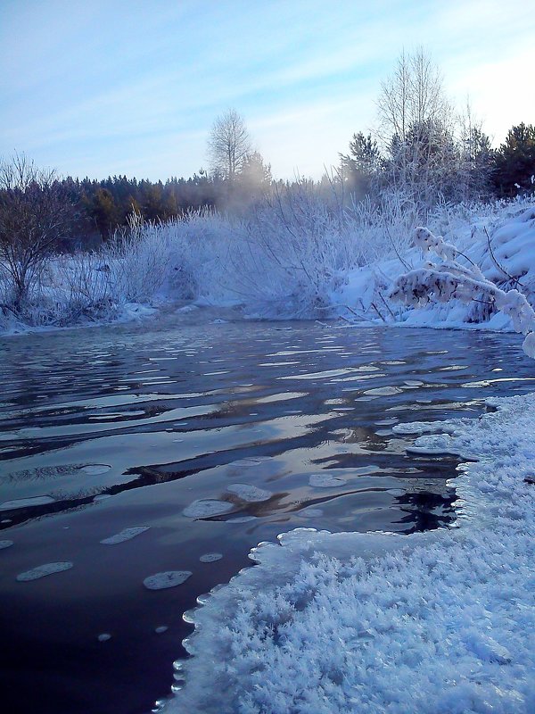 Зимняя река 4 - оксана савина