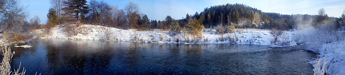 Зимняя река - оксана савина