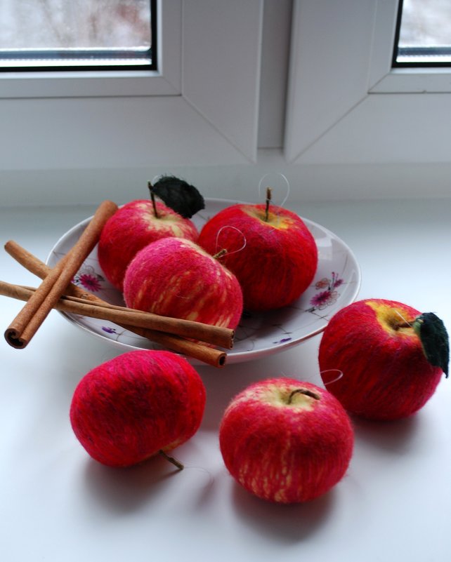 Новогодние яблочки - Вера (makivera)