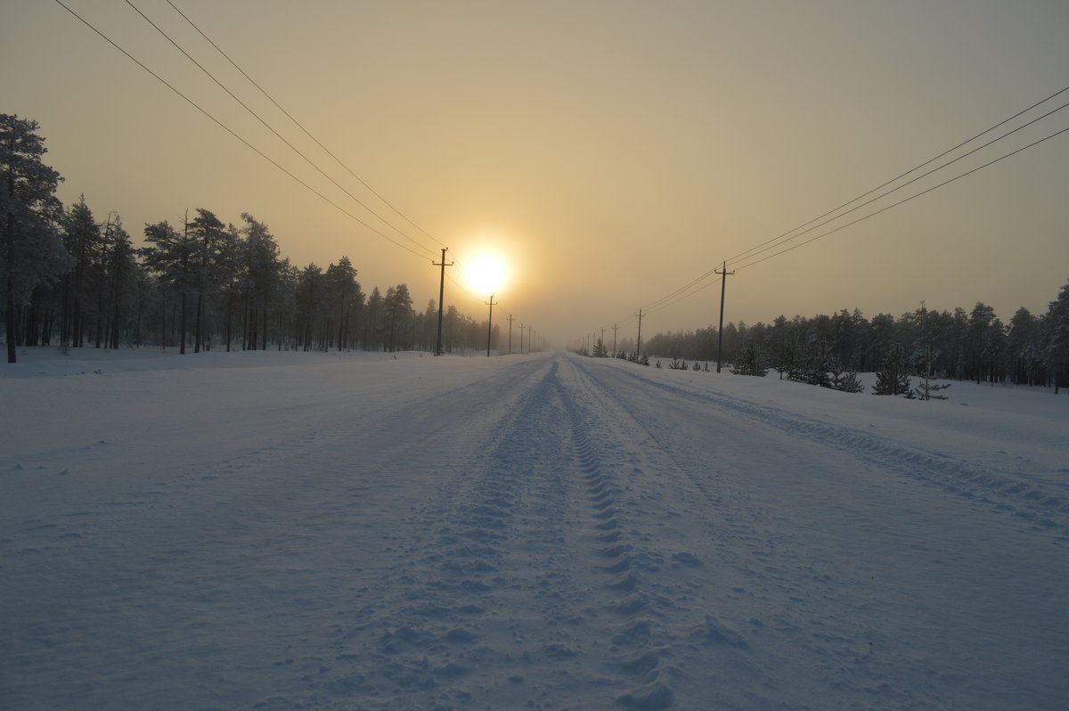 зимняя дорога к солнцу - Виталий Макаров