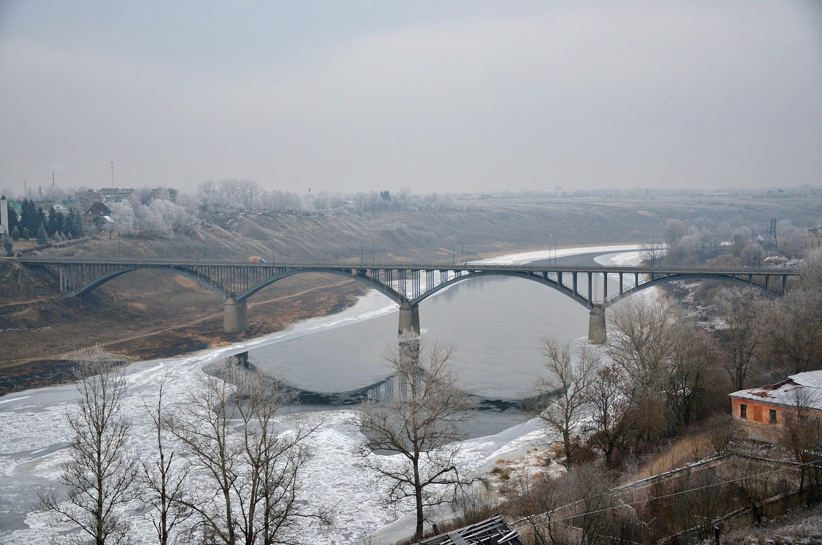 Мост через Волгу в г.Старица - Игорь 