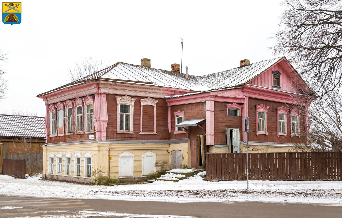 Зарайск. Старинный жилой дом по улице Красноармейская, 14 :: Алексей  Шаповалов Стерх – Социальная сеть ФотоКто