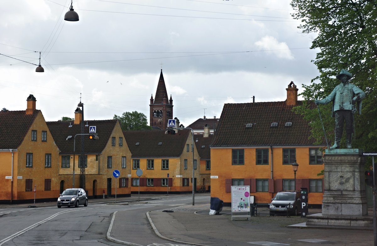 Копенганен. Нюбодер (Nyboder). Типичные датские дома - Елена Павлова (Смолова)