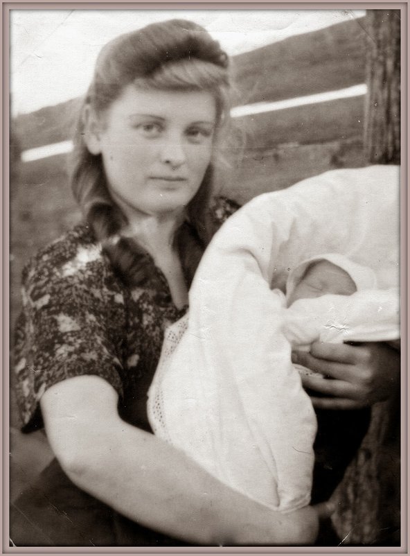 1949 год. Мама - Tata Wolf