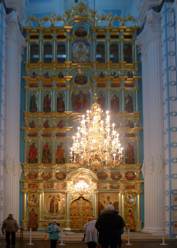 Возрождаемый главный  иконостас  Воскресенского собора - Galina Leskova
