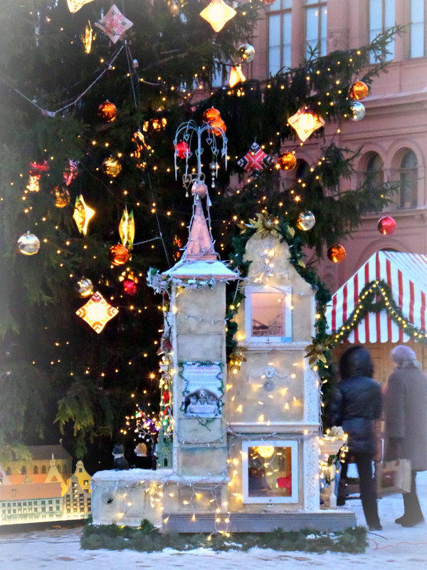 Рождественский базарчик на Домской площади в Риге - Natali 