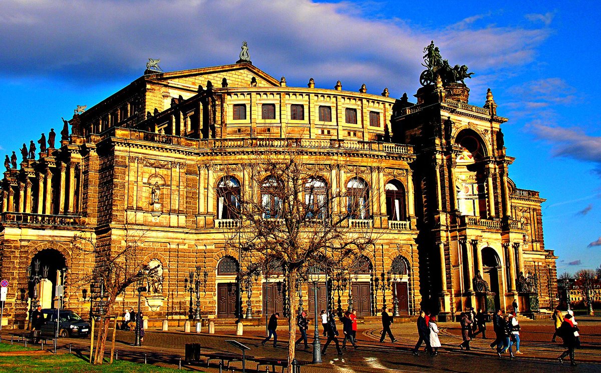 здание земпер-оперы,Дрезден - Ирина ***