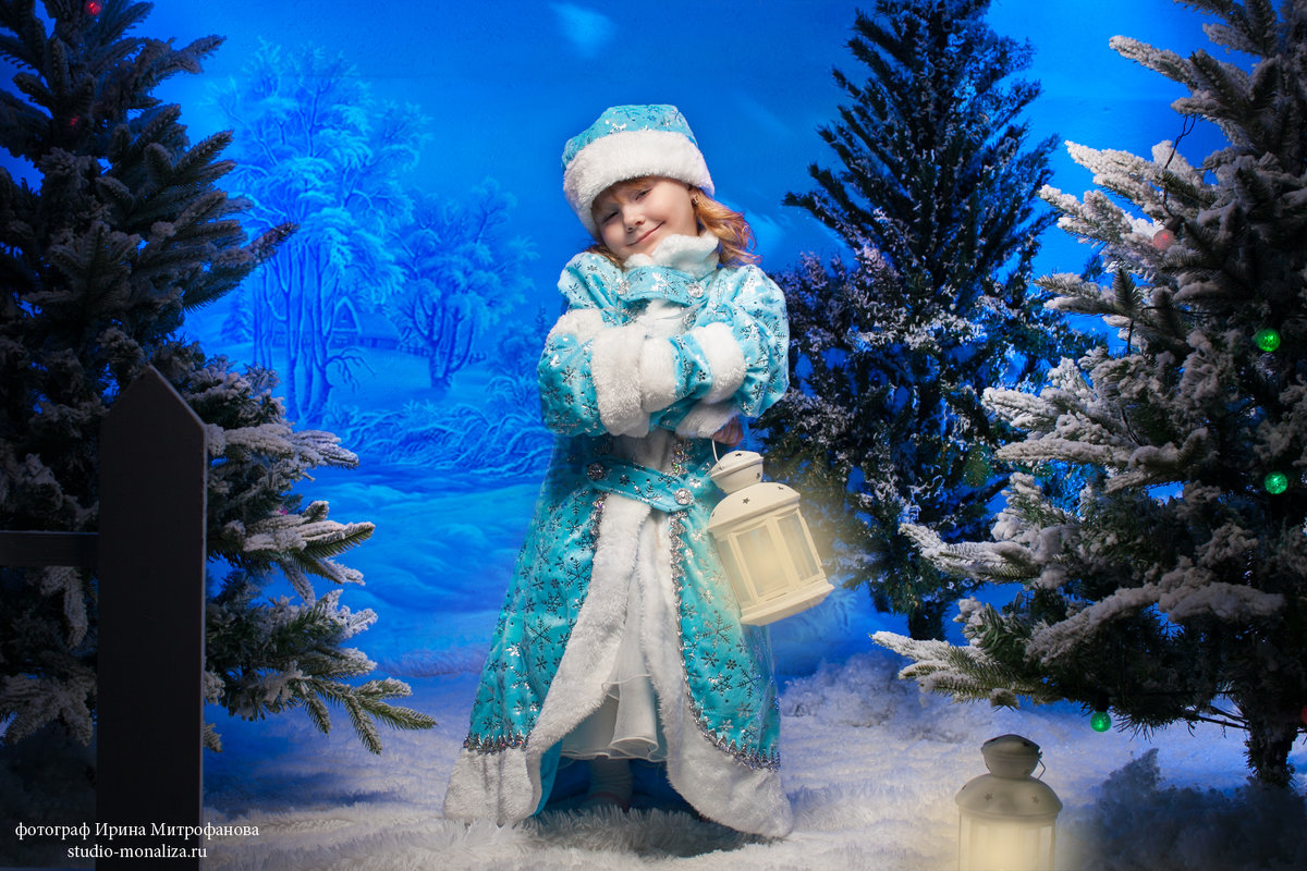 Новогодняя сказка 2015 "Снегурочка" - Ирина Митрофанова студия Мона Лиза