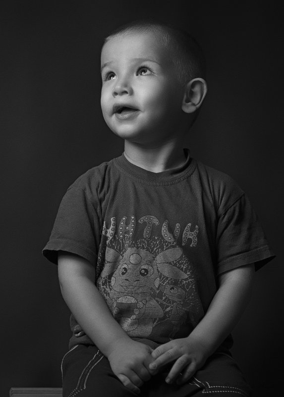 Портрет мальчика. - Vladimir Kraft