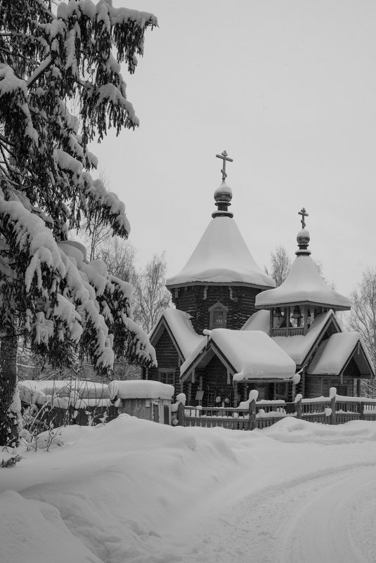 Деревянные церкви Руси... - Михаил 