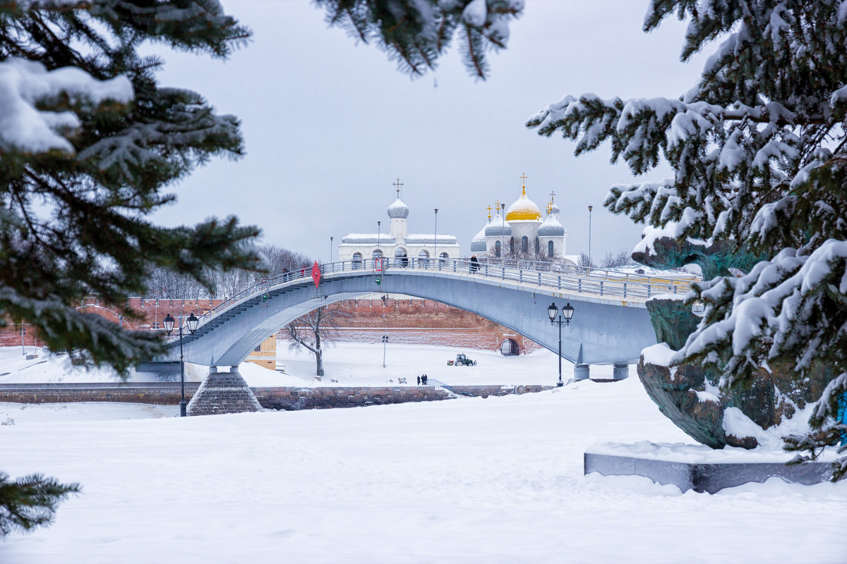 Зимние картинки В Новгорода - Евгений Никифоров
