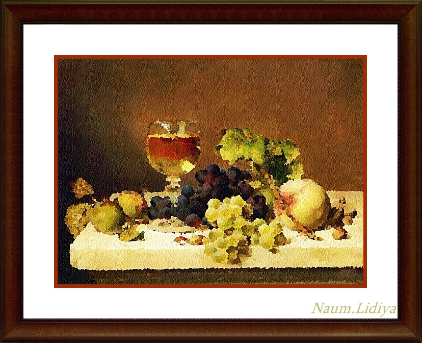 Натюрморт с фруктами - Лидия (naum.lidiya)