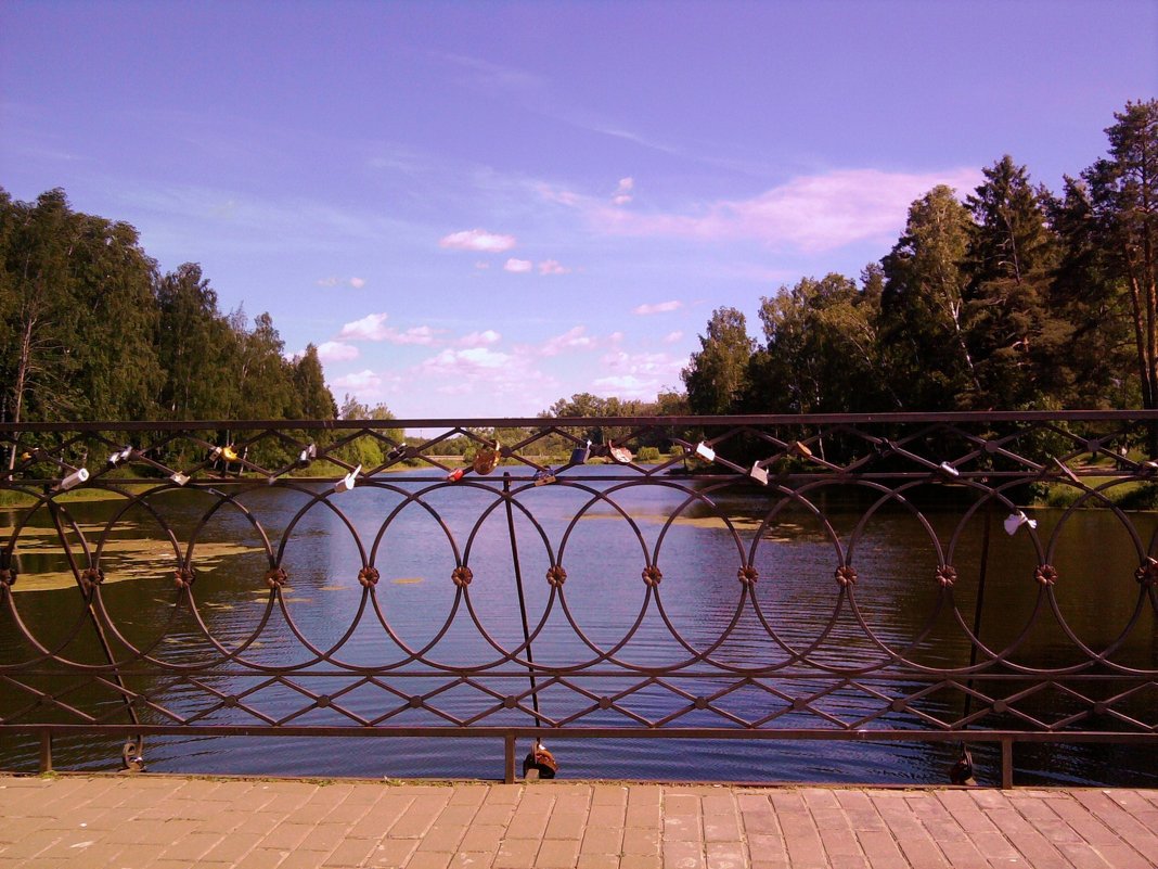 Мост на Захаровском пруду - Владлен Смирягин