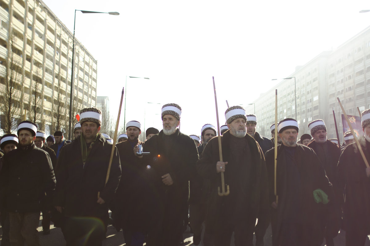 Митинг в Грозном - Сахаб Шамилов