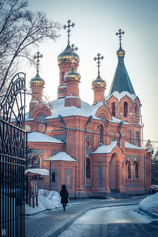 Г Хабаровск Церковь на набережной