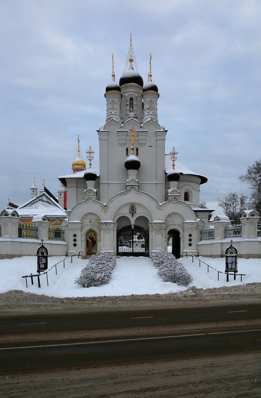 Храм Благовещения Пресвятой Богородицы в селе Павловская Слобода. - Евгений Мергалиев