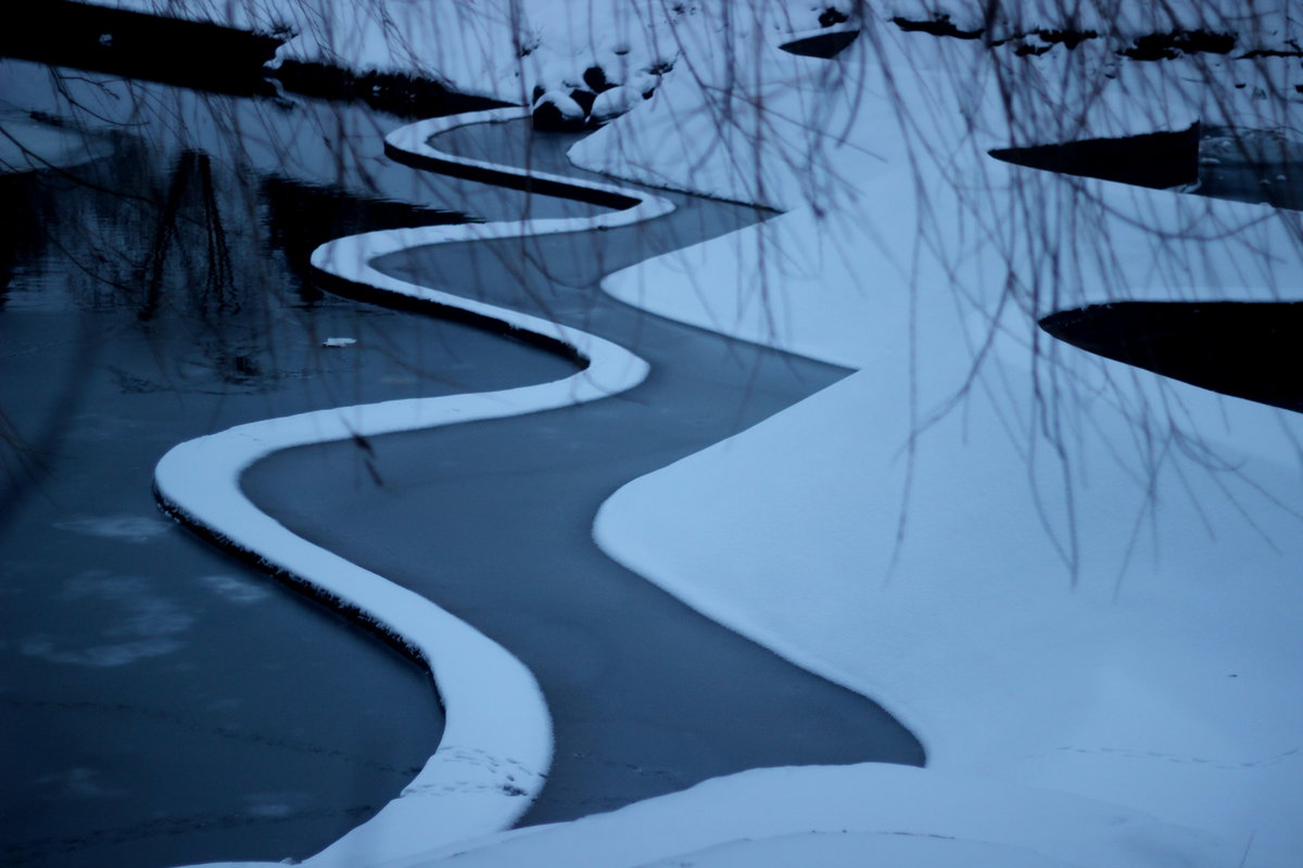 река зимой - Людмила Дрозд