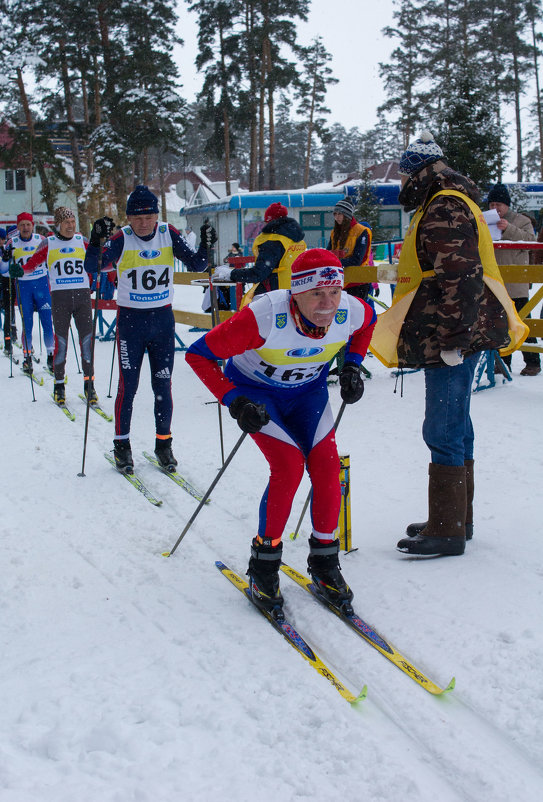 Лыжные соревнования - Ирина 