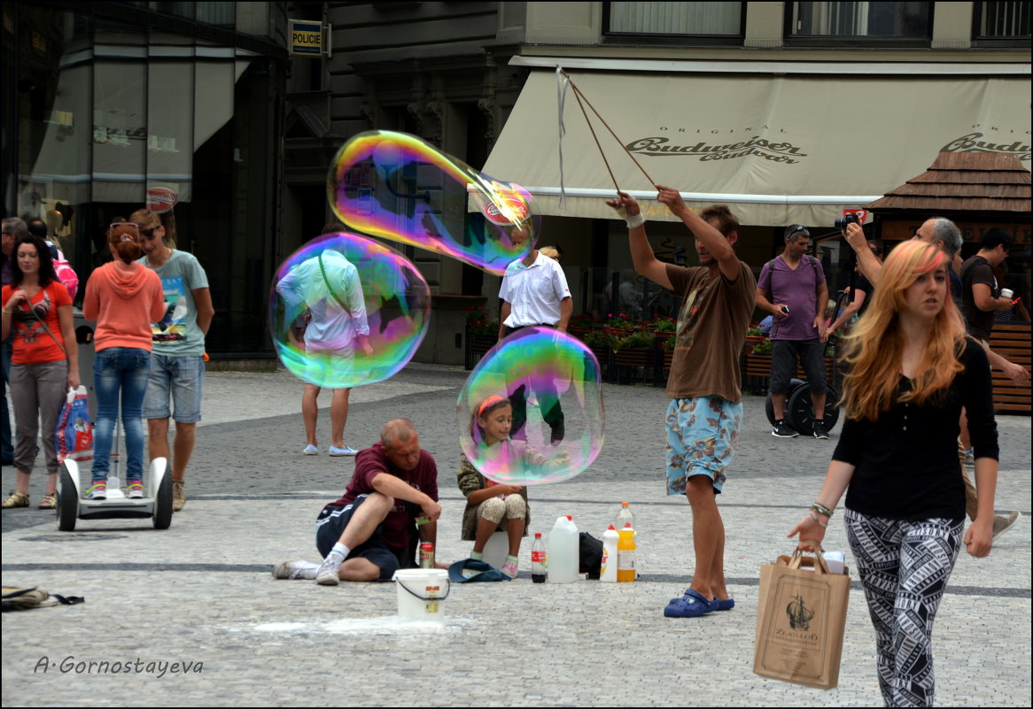 Волшебные пузыри. - Anna Gornostayeva