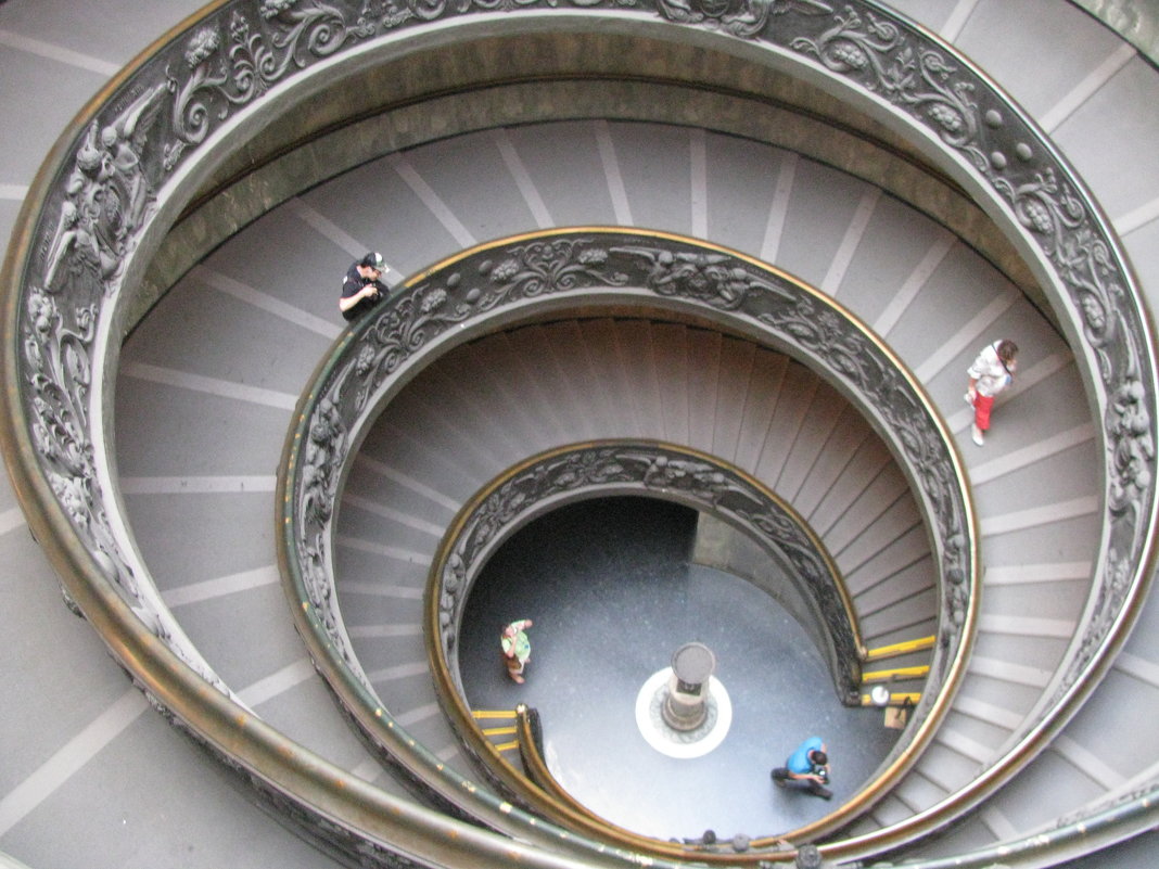 Двойная лестница в Ватикане - Ольга П 